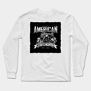 Classic American Motorcyles Long Sleeve T-Shirt